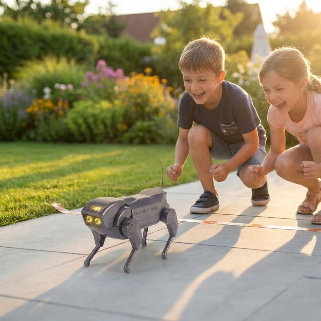Perro Robot Inteligente con Mando a Distancia para Niños
