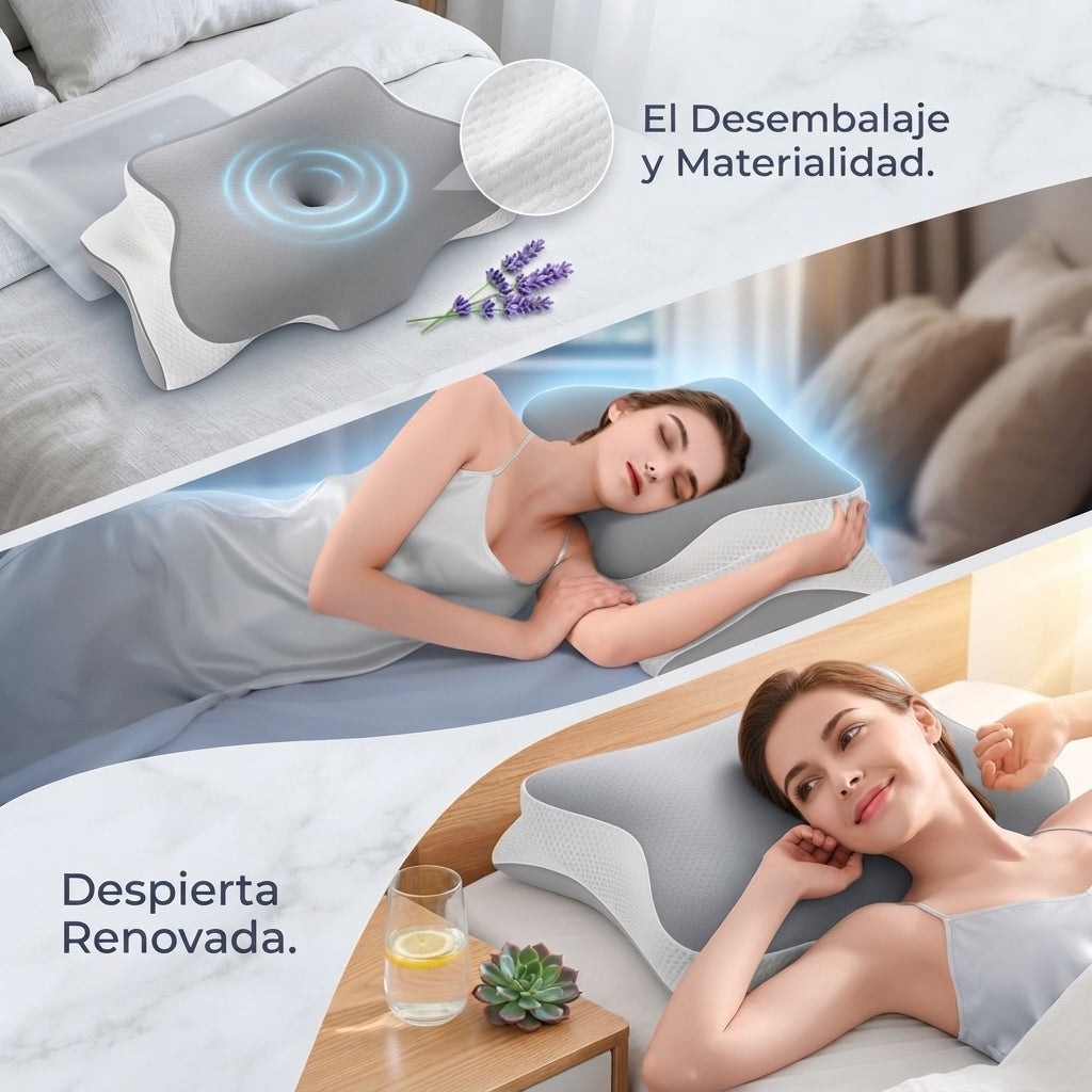 SleepCloud® Almohada Cervical Viscoelástica