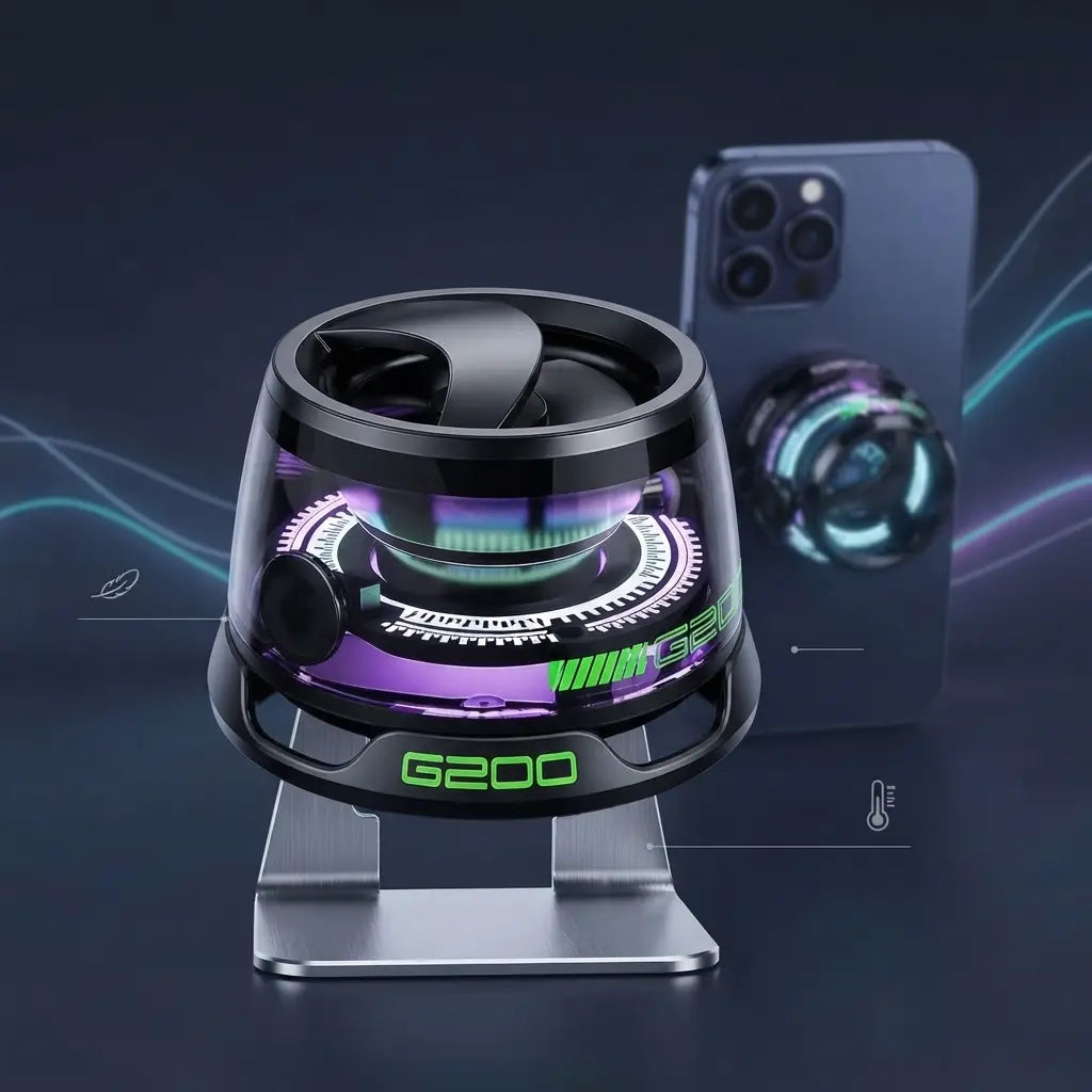 Mini Altavoz Bluetooth Magnético Compatible con MagSafe