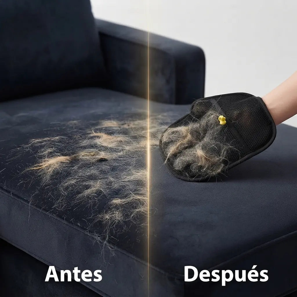 Manopla Quita Pelos para Mascota (Ultra Efectiva)