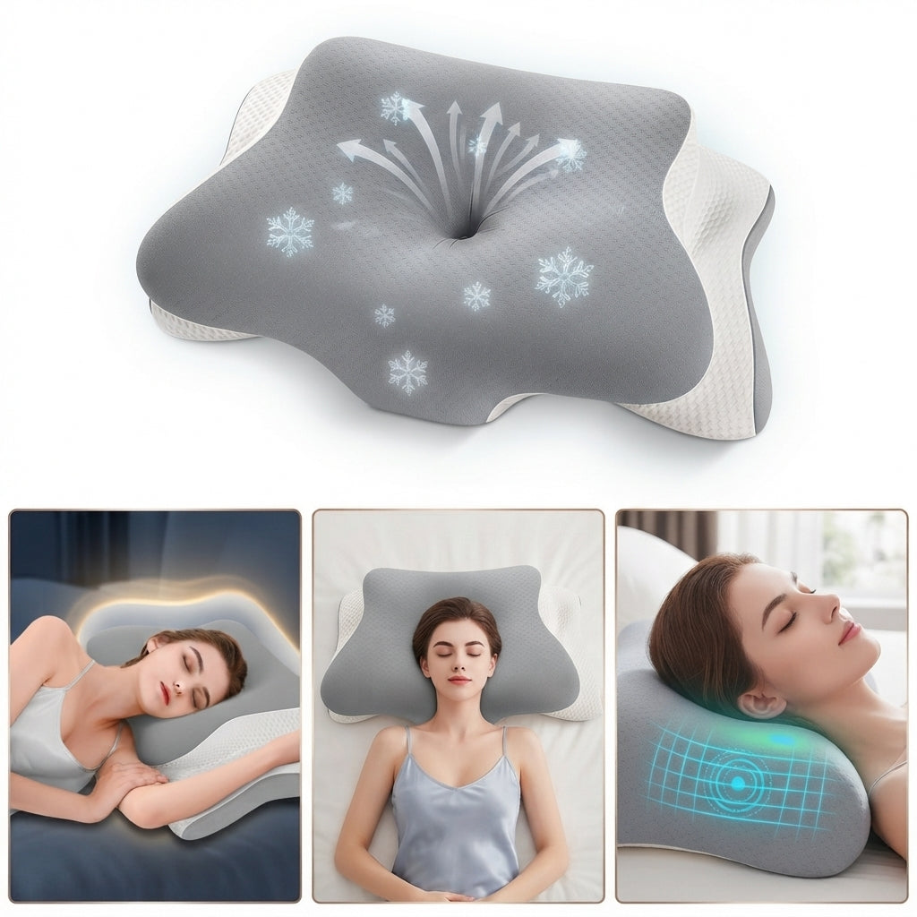 SleepCloud® Almohada Cervical Viscoelástica