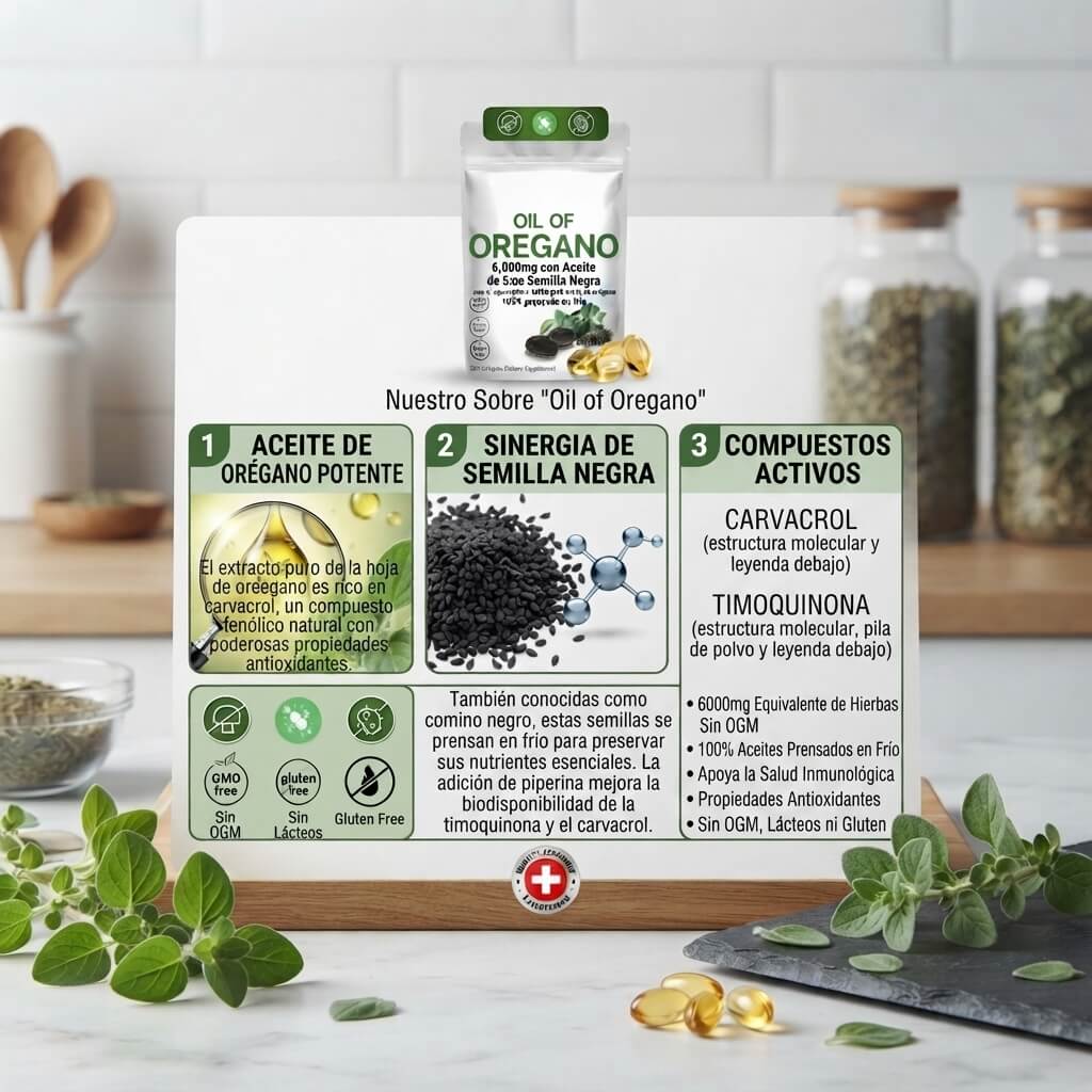 Aceite de Orégano en Cápsulas